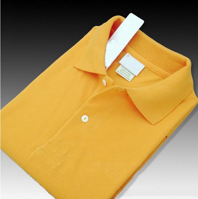 

Hot Sell New 2019 crocodile embroidery Polo Shirt Men Short Sleeve Casual Shirts Mans Solid Polo Shirt Camisa Polo S, Light green