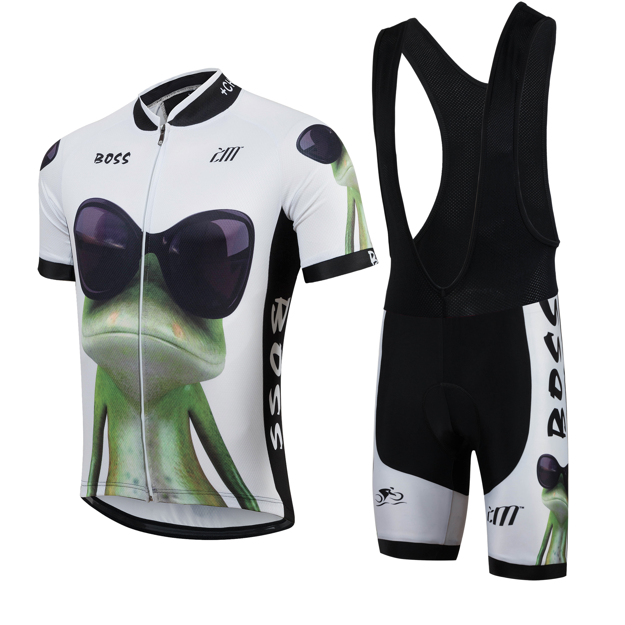 

2020 New Super funny Men Cycling Jersey Short Sleeve Summer Cycling Clothing Breathable&Quick-Dry Cycling Cycle Set, Jersey and short