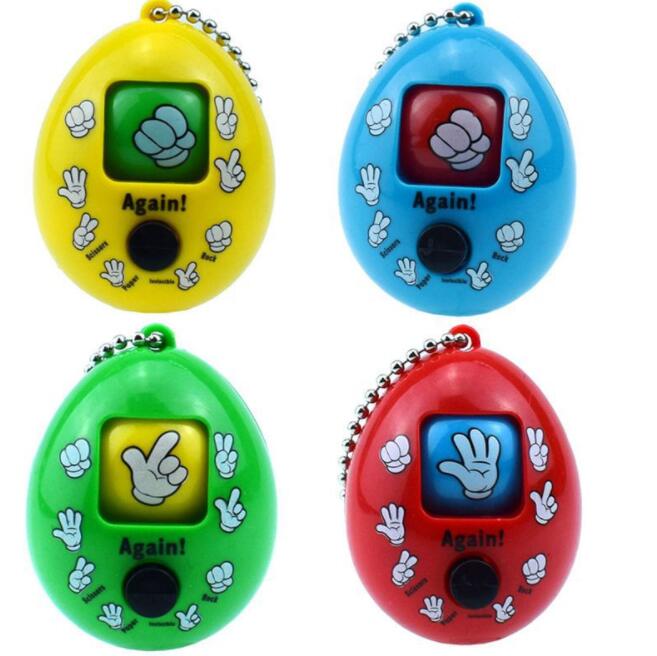 

Wholesale Mixed Styles Mora Games Keychain Rock Paper Scissors Play Toy Key Chain Face Dolls Keychains Round Egg Keychain BY1507