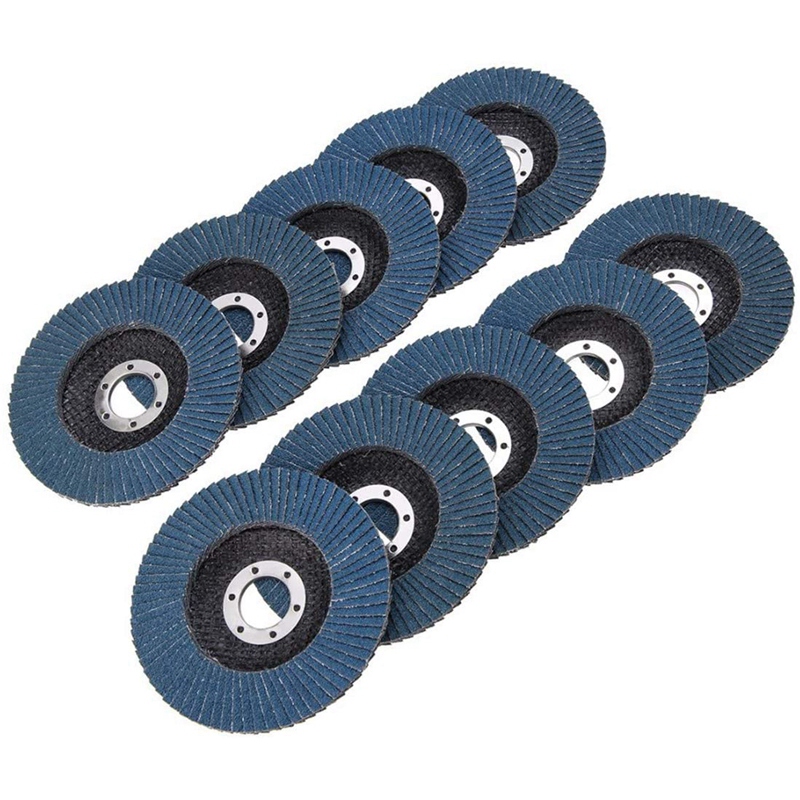 

10Pcs Wheel Disc 125mm 8 Mesh Wheel Angle Grinder Grinding Disc Metal Plastic Wood Abrasive