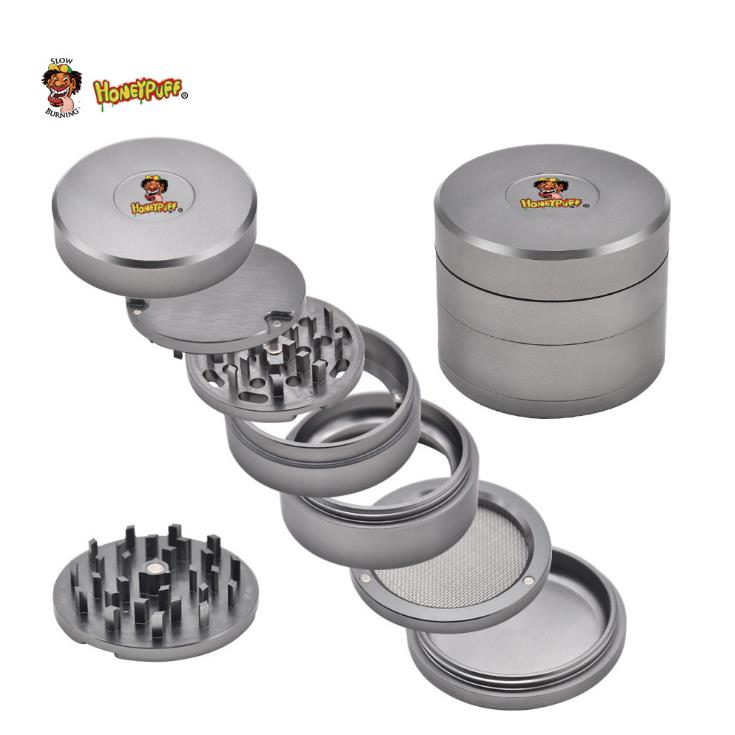 

High-end Smoke Grinder 63 mm 7 Layer Aviation Aluminum Material Grinder