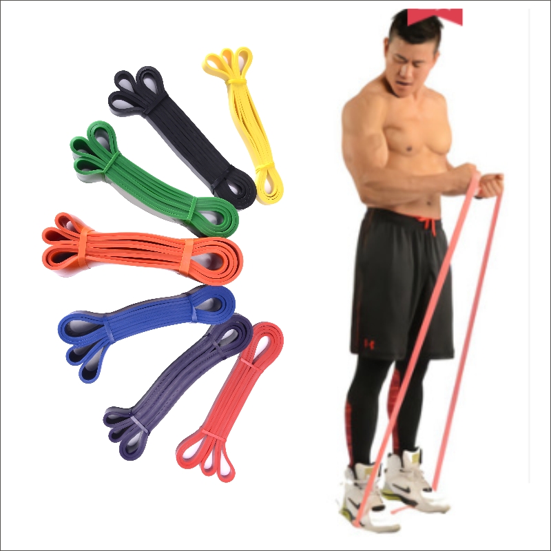 

Resistance Bands 208cm Fitness Rubber Bands Unisex Yoga Elastic Loop Gym Expander Workout For Exercise Sports Equipment