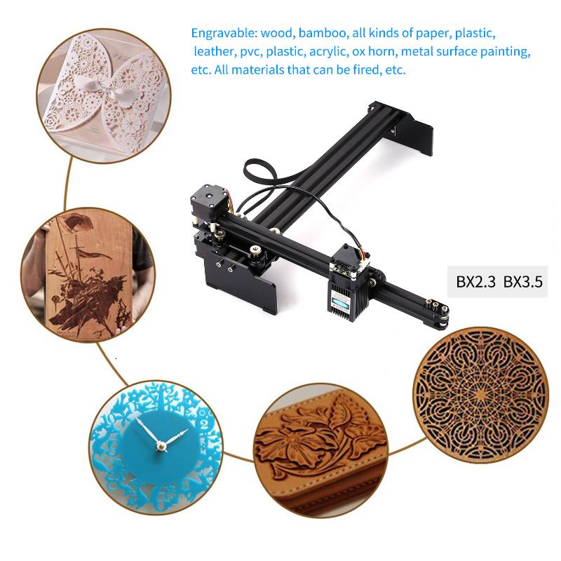 

20W Laser Engraver Laser Engraving Machine Desktop Engraver Printer Portable Household DIY Engraving Cutter EU Plug