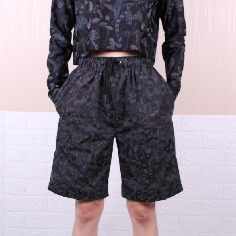mushroom reflective joggers
