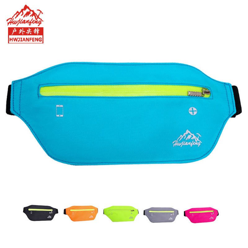 

Outdoor Sports Running Belt Bag Fashion Waterproof Mobile Phone Belt Bag Wallet Pocket Men Women Running Sport Walking, Orange