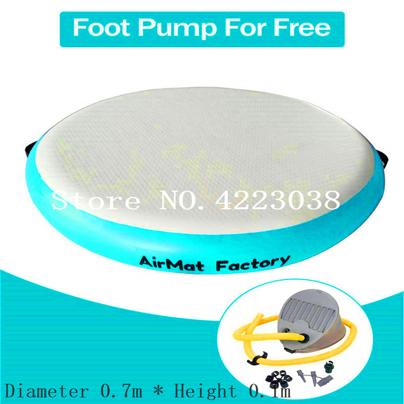 

airspot round air floor air track for gym training diamete 0.7m