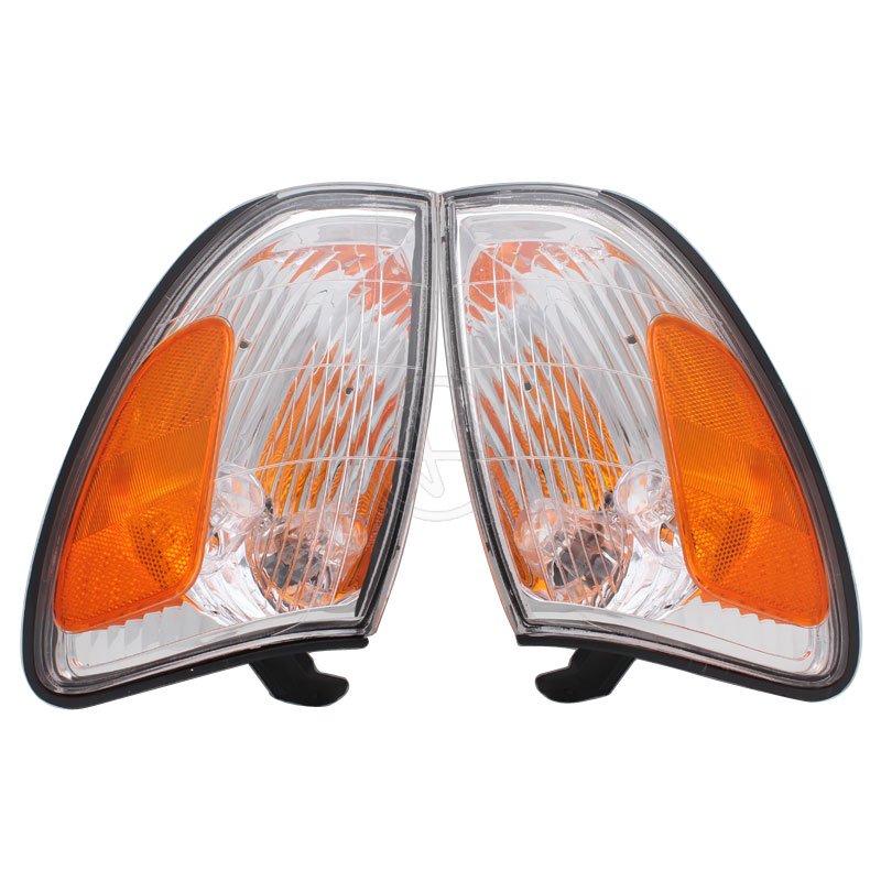 

Car Front Left/Right Side Turn Signal Lights Indicator Corner Light For LX470 1998-2007 Without Bulbs, As pic