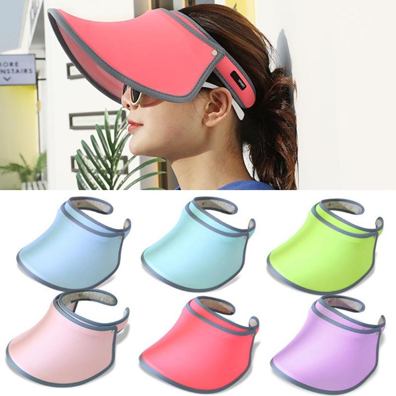 

Sun Hat Outdoor Mothproof Summer Tourist Beach Cycling Sports Patchwork Cap Unisex outdoor Hat Plastic Visor Men's Bicycle caps, Fg