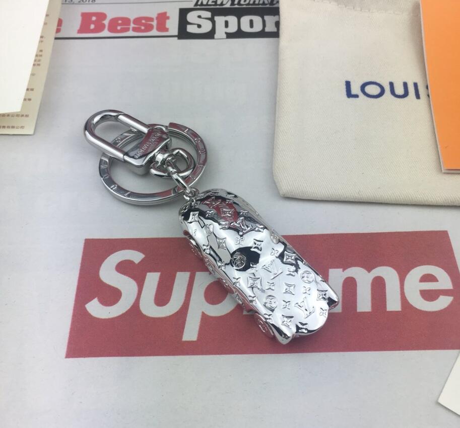 

sublimation polyester white blank keychains key ring heat transfer printing blank diy materials, Silver