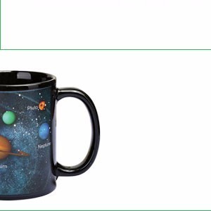 JUEXIN Tazas de cerámica del Estilo más Nuevo Que cambian Las Tazas de café de la Leche de la Taza del Color para Las Tazas del Sistema Solar Battery