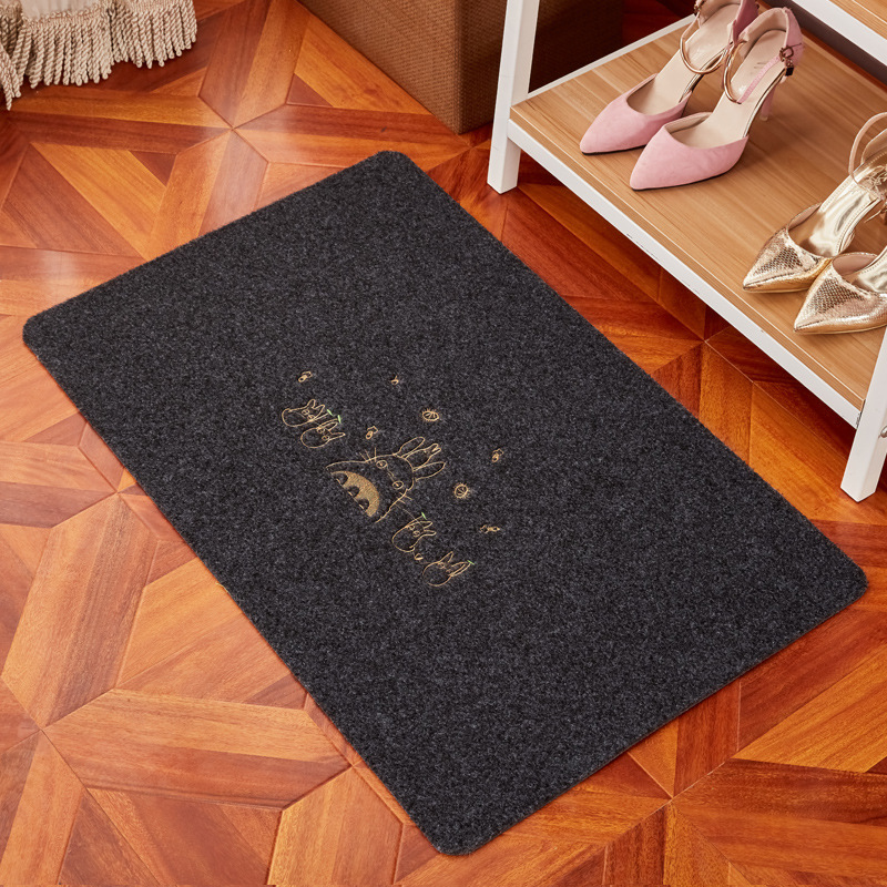 In door mat household carpet doormat bedroom living room kitchen bathroom absorbent foot rug custom mats-image-517885089