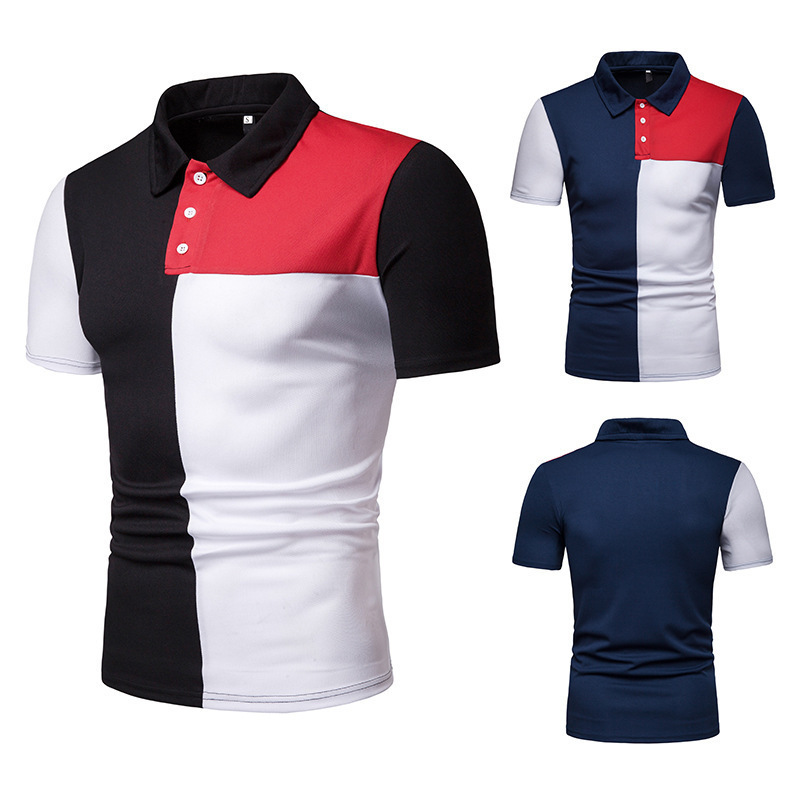 

Mens Plus Size Vintage New Arrival Polos Shirts Short Sleeve Tops Summer Male Slim Fit Shirts, Ny