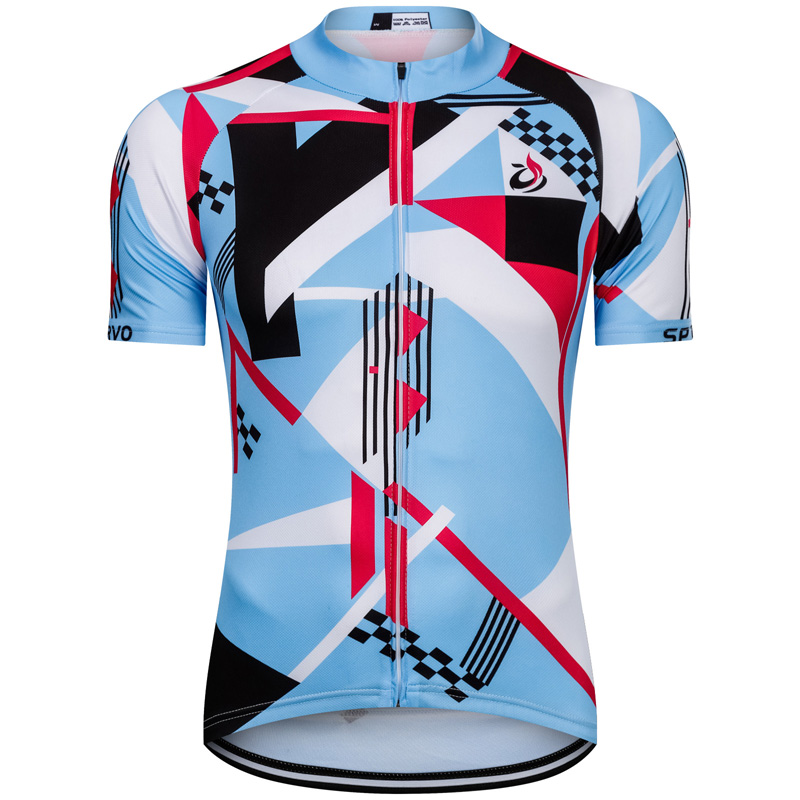 

SPTGRVO Quick Dry Summer Short Sleeve Cycling Jersey Racing Cycling Clothing Breathable Road Bike Jersey Shirt Radtrikot Herren