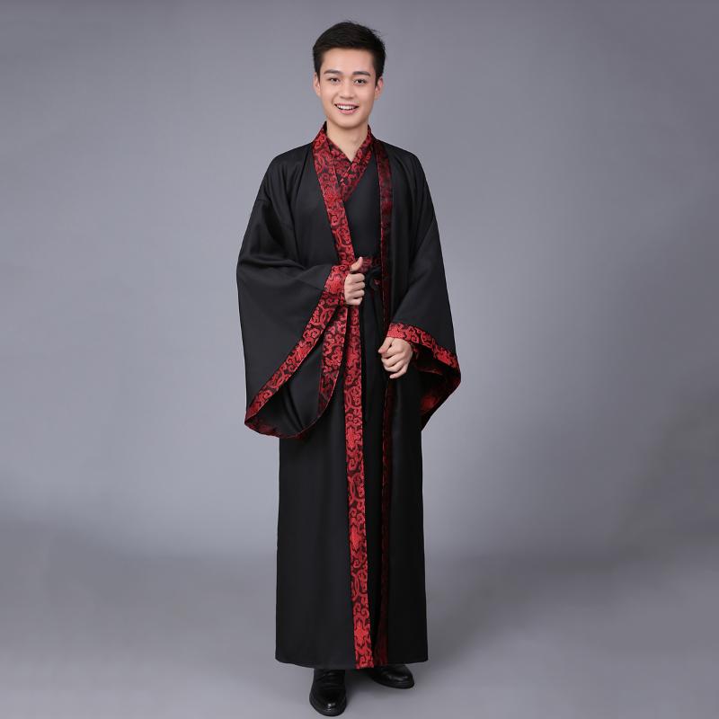 

Hanfu Dance Costume Dyansty Traditional Chinese Clothing for Men Women Cholar Festival Outfits Ancient Chinese Dress Men, Brown