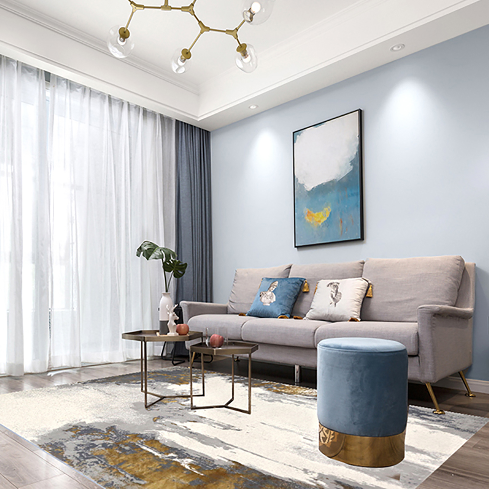 

Rugs and Carpets for Home Living Room Large Simple Non-slip Colorful Design, Qy 2