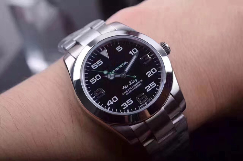 2019 luxe vente chaude air roi en acier inoxydable verre en acier inoxydable 316L 40mm miroir mécanique automatique mask montre montre-bracelet
