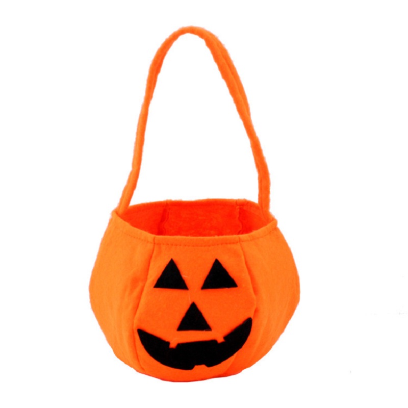 1X Calabaza Caramelo titular 12 Mini Trick-or-Treat Halloween Candy Cubo: Naranja Sm