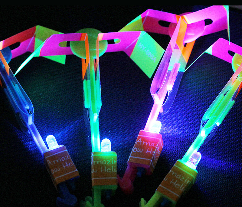 

LED Flying Light toy Arrow Flash Helicopter Flying Emitting baby Toys LED Lights Children Toys Gift Xmas Outdoor