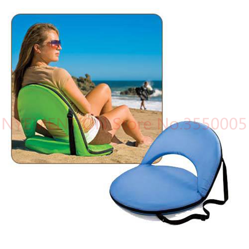 

Floor Folding Fishing Chair Beach Sitting Cushion Seat Adjustable Lightweight Portable Sport Camping Chair For Picnic 10pcs