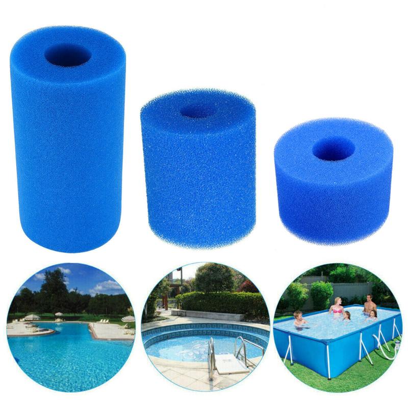 

1 PC Swimming Pool Hot Tub Filter Foam Reusable Sponge Practical Filter Cartridge For Intex Type Water Protector