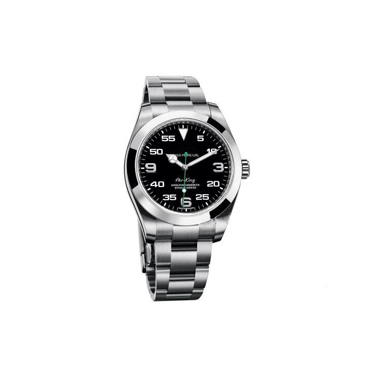 

Top Luxury Menes Watch Exp Air King Series 116900 And 216570 Black 40mm Dial Automatic Mechanical Movement 316 Steel Bran Designer Watches, Customize