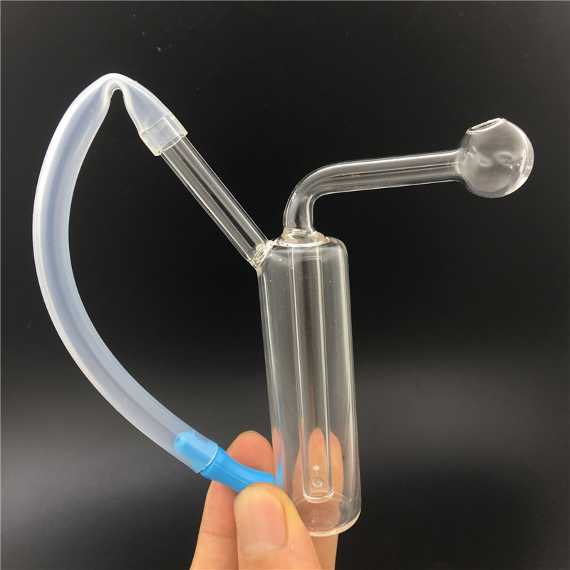 

mini protable glass oil rig bong for smoking Glass Bubbler Bong Ash Catcher Water Pipes dab rig birdcage perc heady