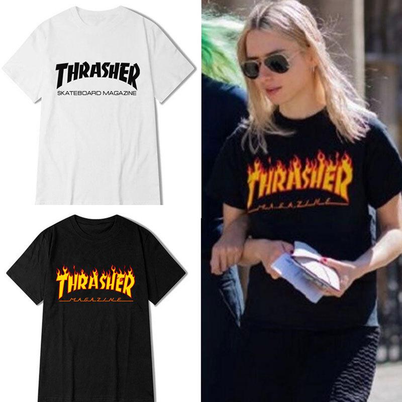 

2020 brand men women t shirts cotton tee, White