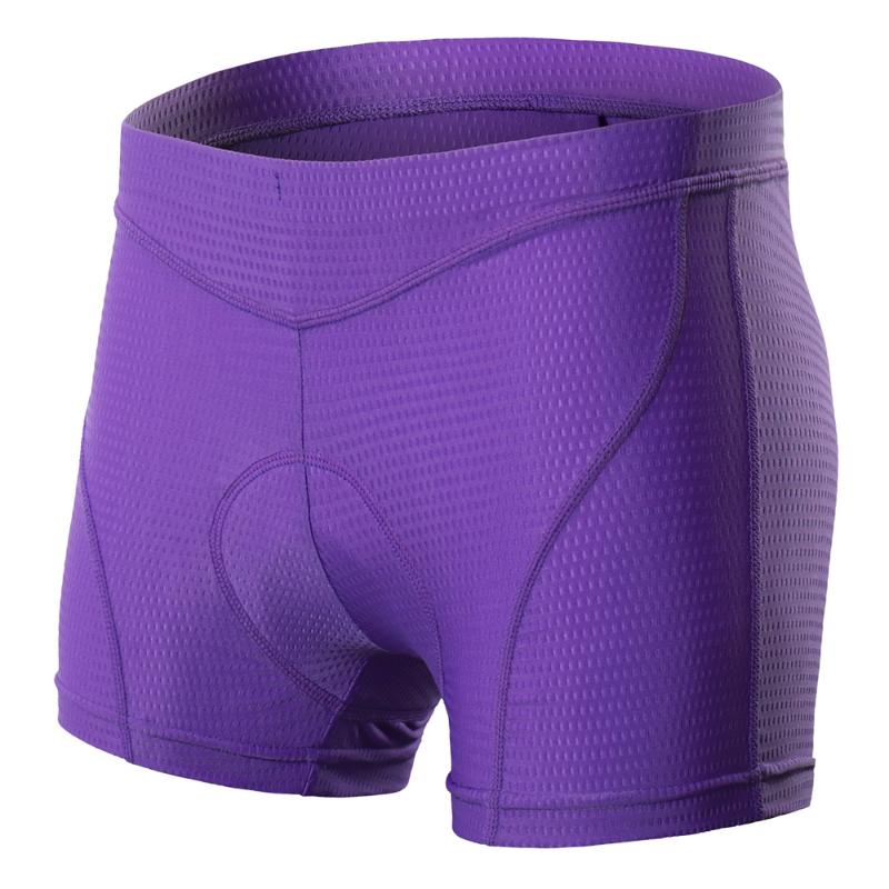 

Women Bike Underwear 3D Padded Mountain Bike Shorts MTB Bicycle Cycling Biking Underwear Shorts, Black