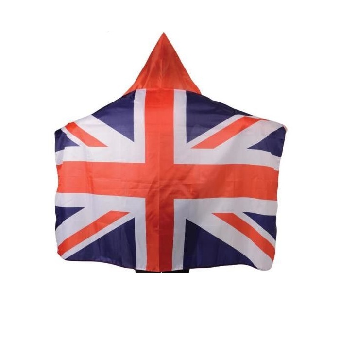 

UK Union Jack Body Flag 90x150cm United Kindom Cape FLag Banner 3x5 ft Britain British Capes Polyester Printed Country National Body Flags