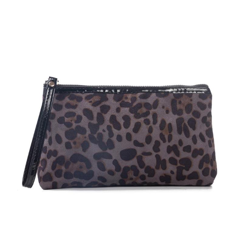 

New Fashion Leopard Organizer Toiletry Bag Necessaries Women Travel Cosmetic Bags Makeup Bag
