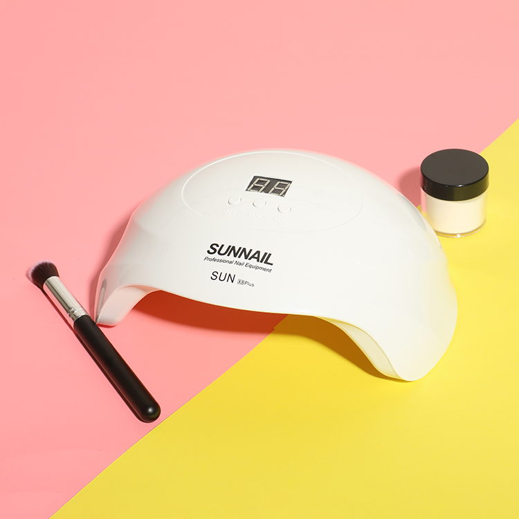 

75W 30/60/90s 36pcs LED Nail Dryer Fast Curing Speed Gel Light Nail Lamp LED UV Lamps 3 Kinds Timer Smart Sensor Painless, White 1 set