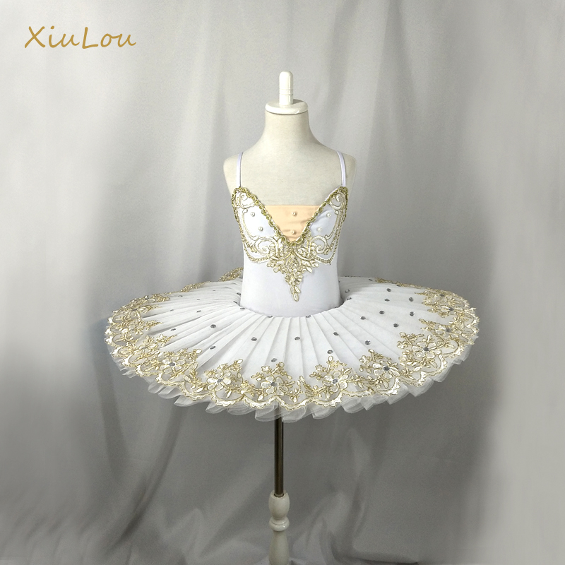 

White professional ballet tutu kids child girls balletto party adulto ballet costumes woman ballerina dress girls kids, Pink