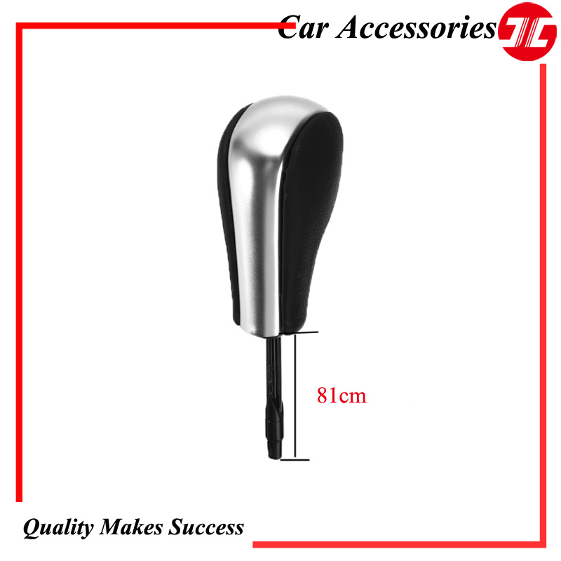 

Automatic Vehicles Gear Shift Knob Stick/ Knob Lever For E34/36 Chrome Color Handmade Leaher Car Auto Spare Parts