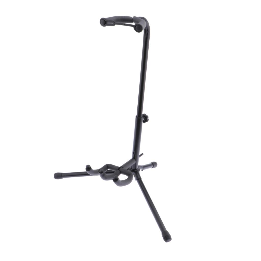 

Foldable 3 Legs Instrumental Display Holder Iron Erhu Stand Bracket Black