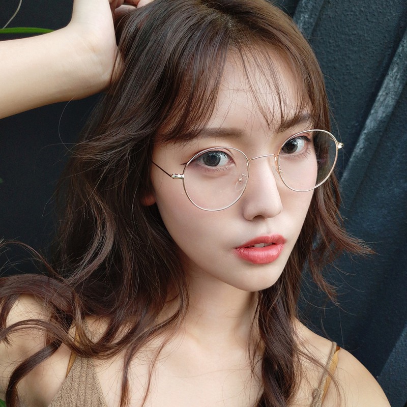 round glasses style