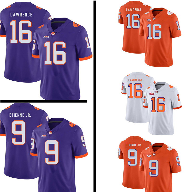 

NCAA 16 Trevor Lawrence Clemson Tigers College Jersey 9 Travis Etienne Jr. Ohio State Buckeyes 97 Nick Bosa 7 Dwayne Haskins Jr University, Ncaa {kelaimuseng laohudui}