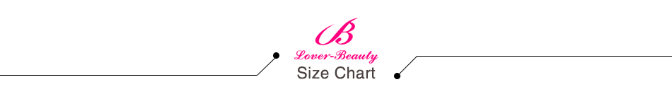 Lover Beauty Waist Trainer Size Chart