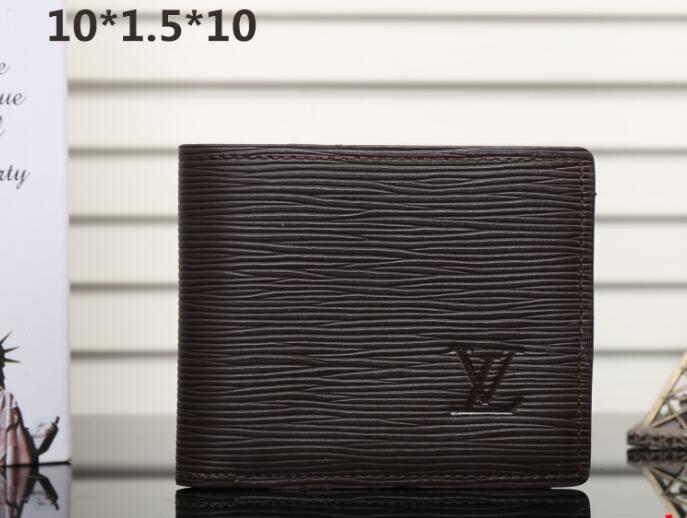 

02 New Arrival PU Leather Wallets For Mens Bifold Money Purse High quality Clutch wallet for man, Red;black