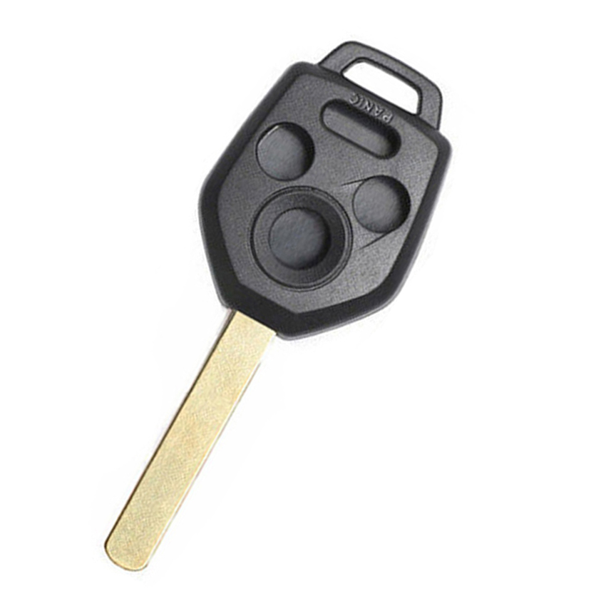 3+1/4 Button Remote Car Key Shell Case Smart Car Key Housing Cover Fob for Forester 2008 2009 2010-image-470614798