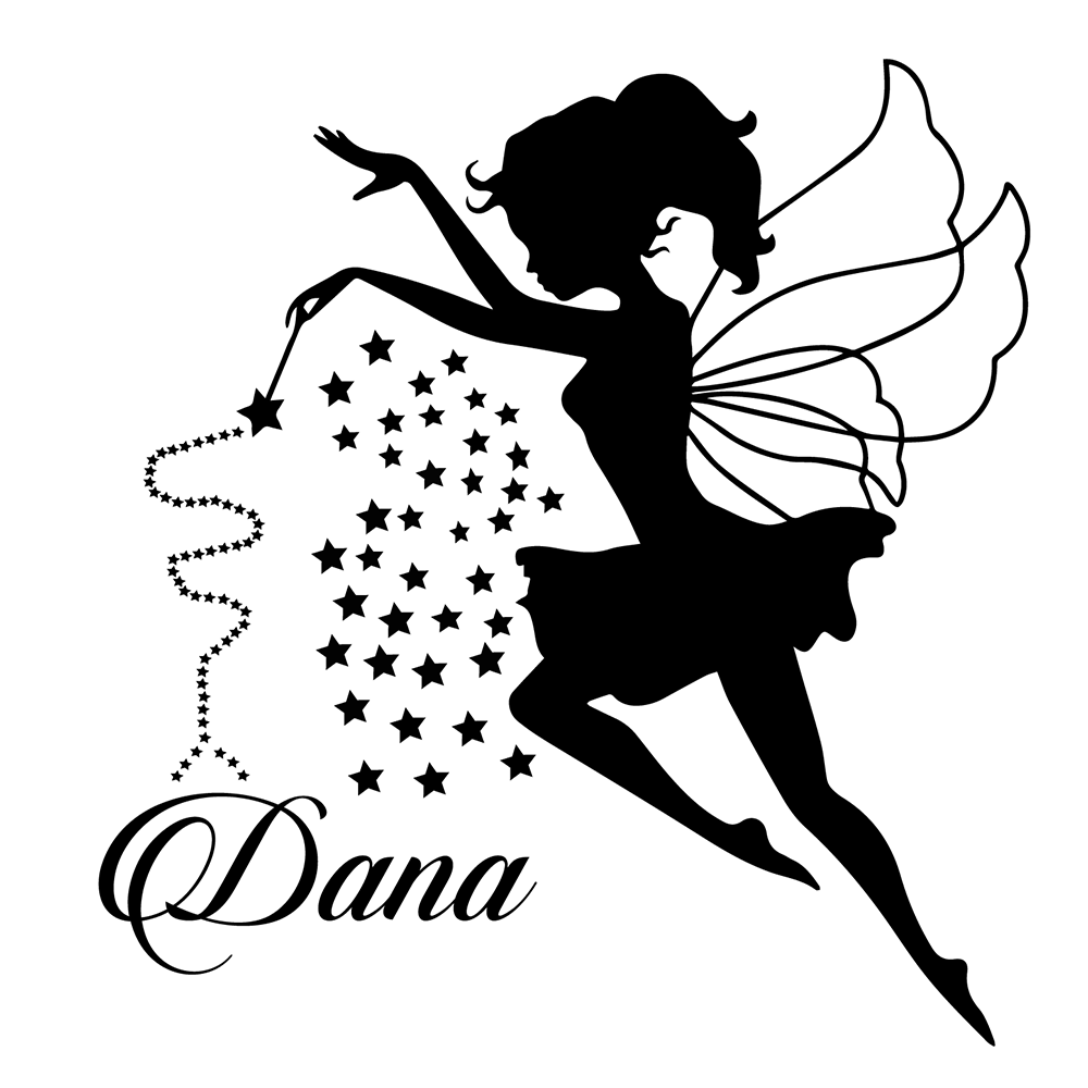 

18*17cm Fairy Star Modern Decal Funny Car Window Bumper Novelty JDM Drift Vinyl Decal Sticke, Color