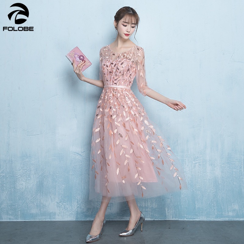 spring tea length dresses