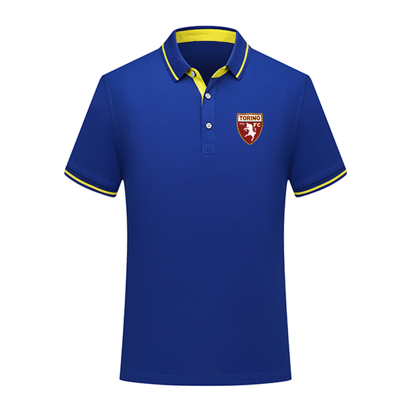 

Torino FC Polo Shirt Summer Mens Business Casual Tops Men's sports Run Short Sleeve Polo Shirt training Polos Men's Polos