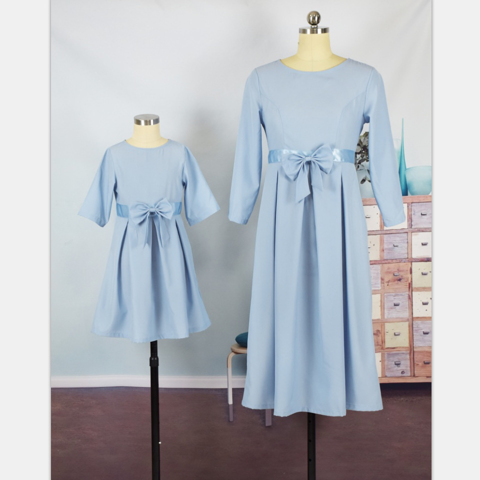 Acquista Mommy And Me Madre Figlia Abiti Famiglia Abiti Eleganti Del Partito Mamma Mamma E Figlia Abito Da Sera Famiglia Vestiti Uguali Y19051103 A 8 51 Dal Qiyue06 It Dhgate Com