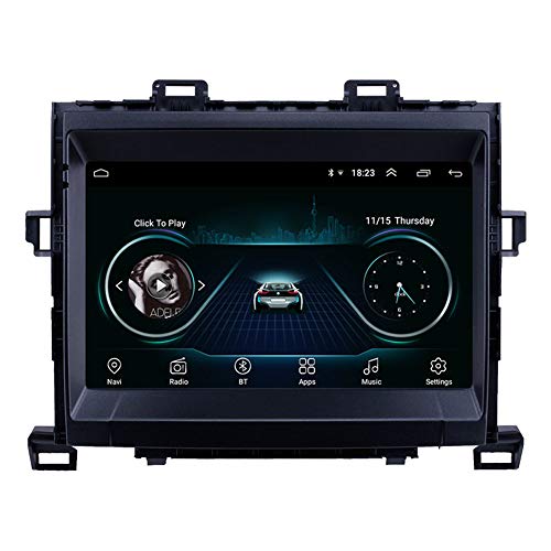 

Car Video Head Unit HD Touchscreen 9 inch Android GPS Navigation for 2009-2014 Toyota Alphard/Vellfire ANH20 with Bluetooth AUX