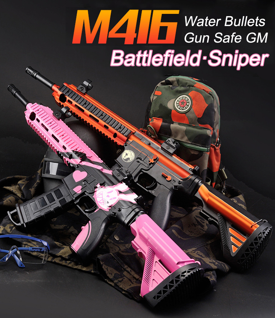 Plastic Toy M416 Electric Guns Airsoft Air Guns Shoot Gel Ball ...