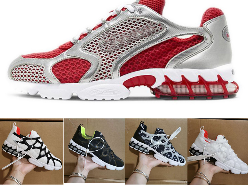 

Wholesale Top Quality Zoom Spiridon Cage 2 Women Mens Running Shoes Sand Triple White Cardinal Red Lemon Venon Breathable Trainers Sneakers, Army green