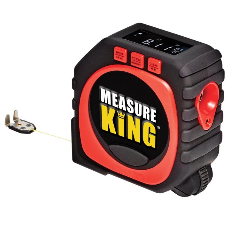

Measure King 3-in-1 Digital Tape Measure String Mode Sonic Mode and Roller Universal Measuring Tool Furniture Accessories