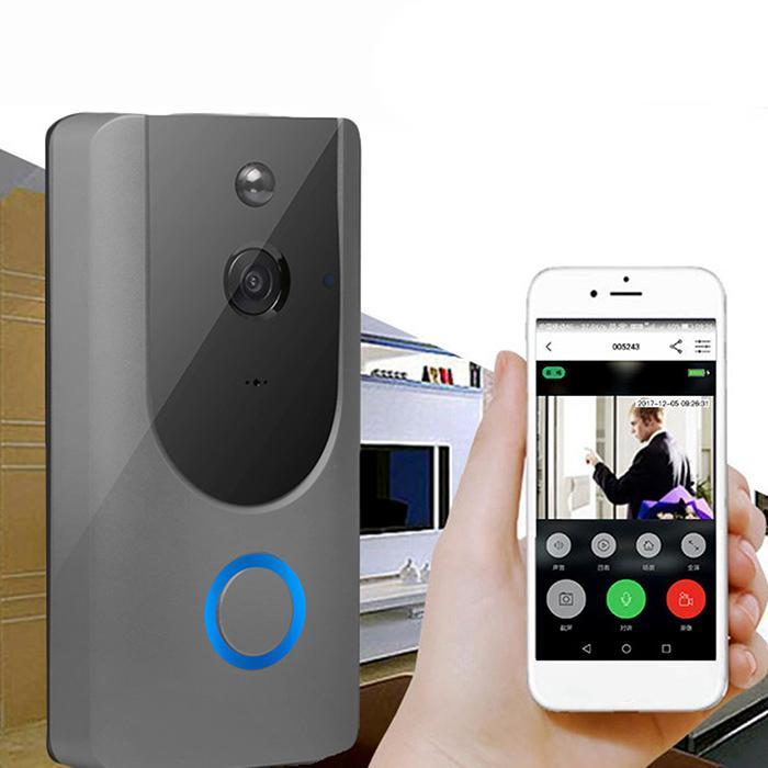 

HD 1080P Smart WiFi Video Doorbell IP Camera Visual Intercom With Chime Night Vision IP Door Bell Wireless Security Camera