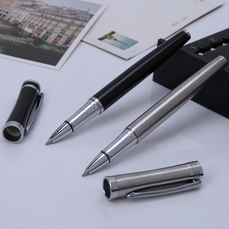

Exquisite Neutral PenHigh Quality Full Metal Neutral Pen Black Stationery Signing Pen dropshipping