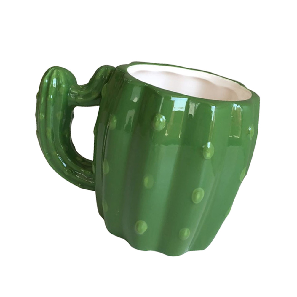 satin al 1 adet seramik icme kupa kaktus tasarim yesil guzel yaratici cay fincani yesil su bardak kahve sut fincan ev ofis icin tl191 52